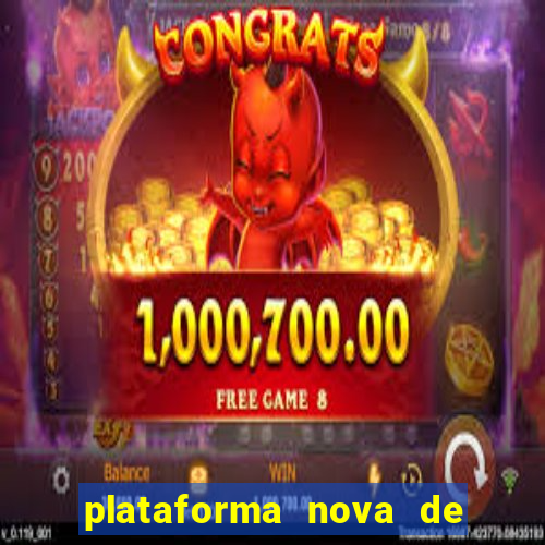 plataforma nova de 3 reais